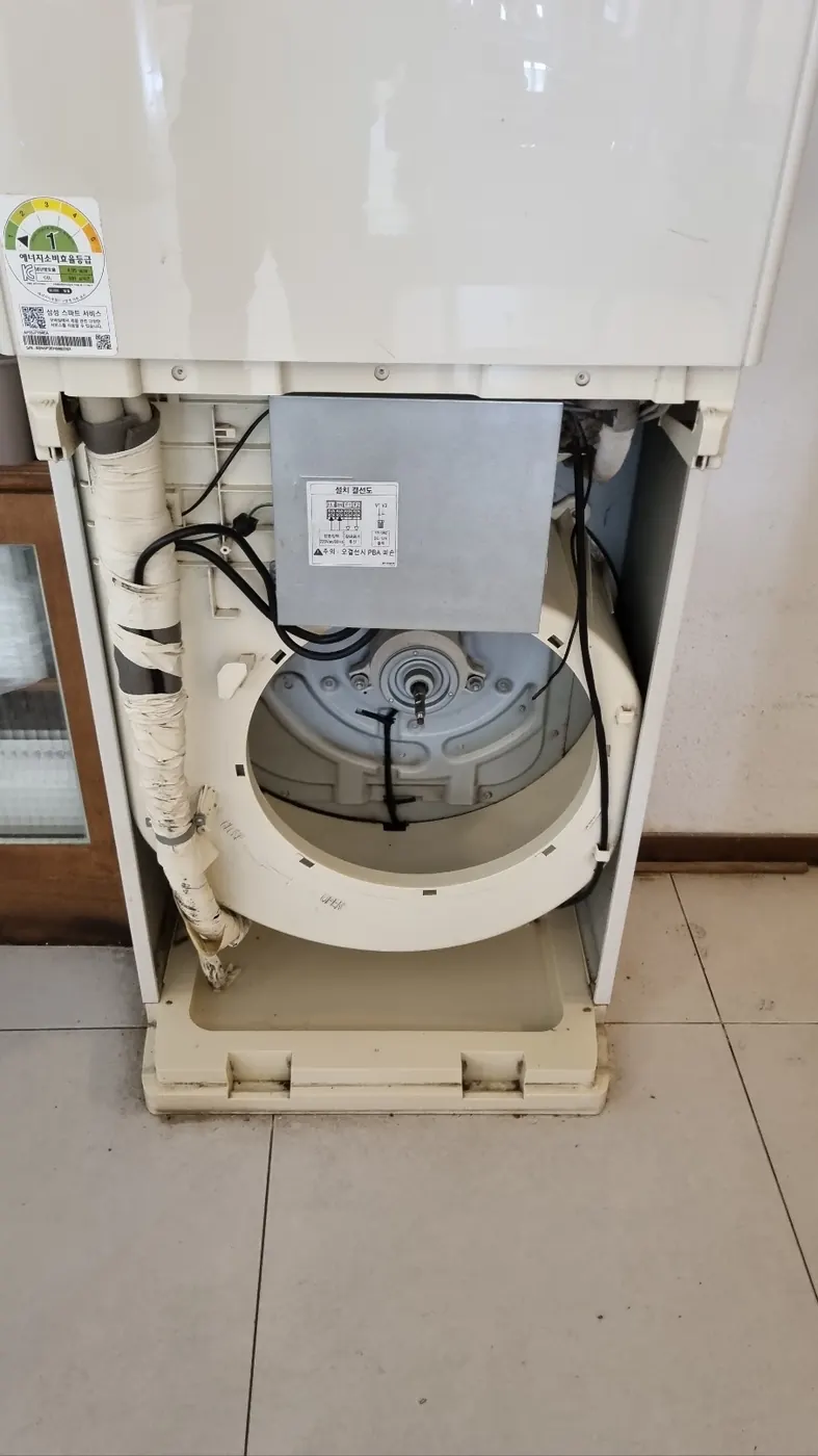 영동군 에어컨청소 시공 현장 — 시스템 에어컨