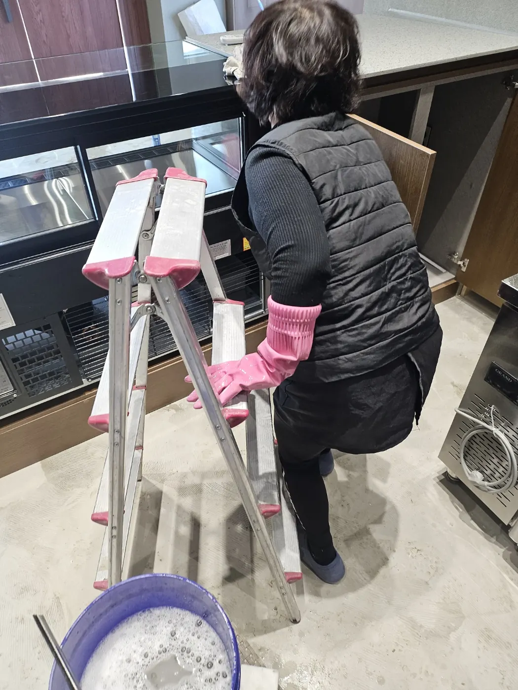 분진 제거 — 대강면 준공청소 현장