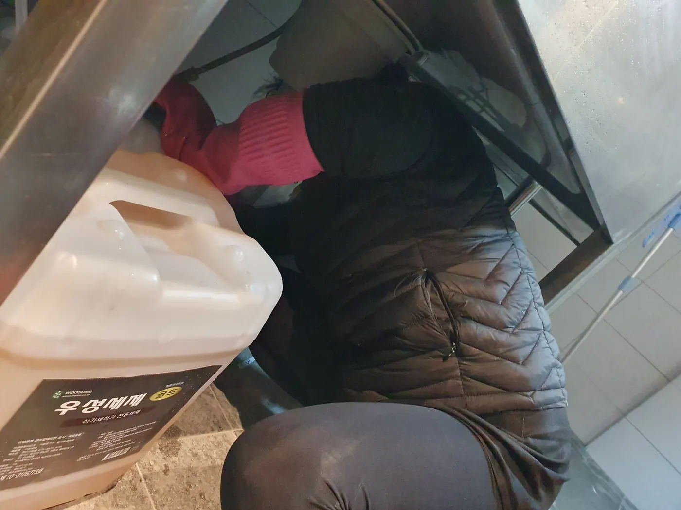 배기 설비 세정 — 진천군 식당청소 현장