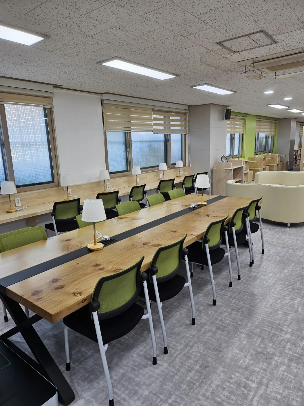 고명동 학교청소 시공 현장 — 교실 정리